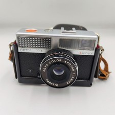   AGFA OPTIMA 200 SENSOR 35MM 1969 METAL TOP CAMERA 42MM COLOR APOTAR 2.8 LENS