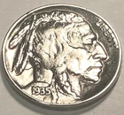 1935 S Buffalo Nickel GEM BU + NO RESERVE  *J2235