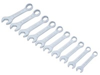 BlueSpot Werkzeuge Stubby Kombination RingschlüSsel Set, 10 Teile B/S04110