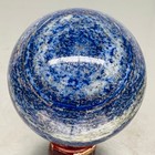Natural Lapis lazuli Sphere Quartz Crystal Ball Reiki Healing 1040G — photo 9