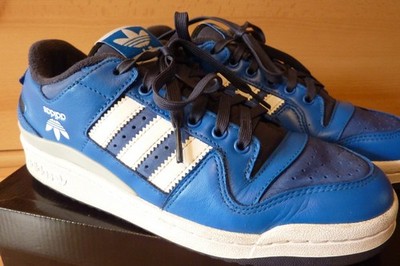 adidas Leder Sneaker Turnschuhe FORUM 84 Low in blau Gr. 40 in OVP **TOP**