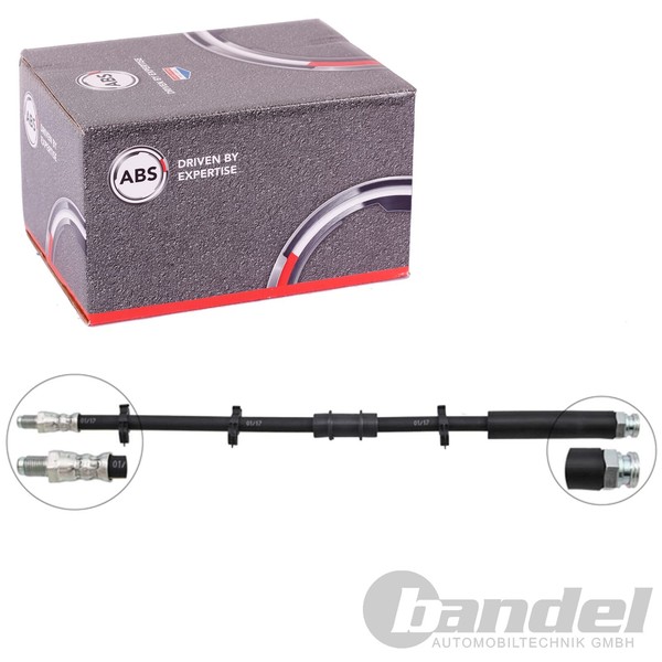 A.B.S. Bremsschlauch Vorne Passend FüR Autobianchi Y10 Lancia Y10 | SL 3912-image