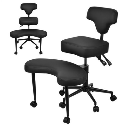 Cross Legged Office Chair, Ergonomic Cloud Criss Cross Desk Chair, Meditation