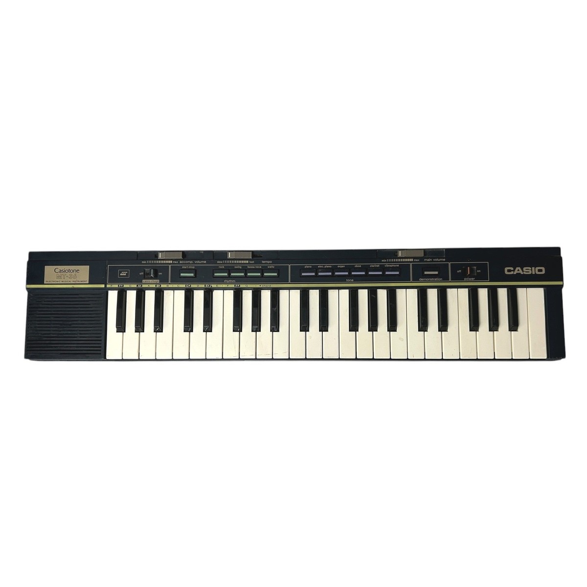 鍵盤楽器 Casiotone /MT-36 Casio Casiotone MT-36 Vintage 49-Key Electronic Keyboard Japan
