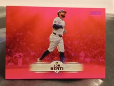 2025 Topps Stadium Club #44 Jon Berti ✨SP-PINK✨ Chicago Cubs 🐻