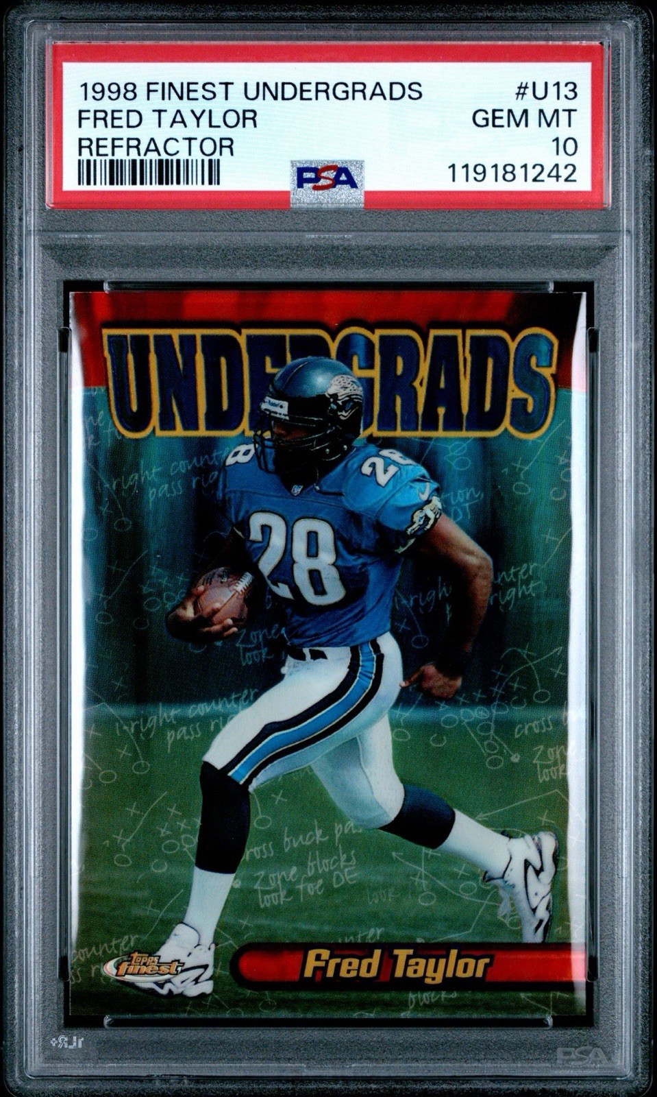 Fred Taylor Finest Undergrads #U13 Refractor