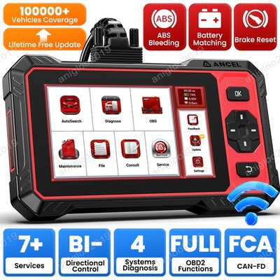 ANCEL DS400 Lite Bidirectional OBD2 Scanner ABS SRS Diagnostic Tool Fit For Ford