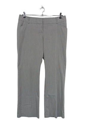 COMMA Stoffhose Damen Hose Gr. DE 42 hellgrau Casual-Look