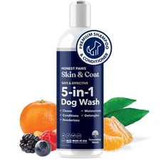 Honest Paws Dog Shampoo and Conditioner - Premium Dog Wash for Allergies and ...