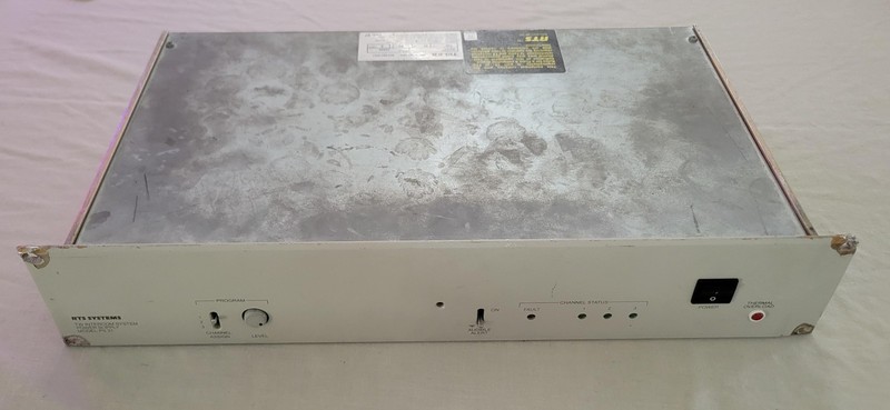 Telex RTS Systems TW Intercom Power Supply PS 31 - Powers On