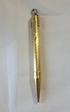 Ring Top Fyne Poynt Mabie Todd & CO Gold Filled Pencil Made In USA No Monogram