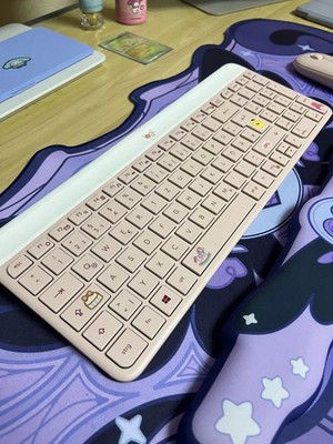 Logitech MK470 Slim Combo - Rosa, DE