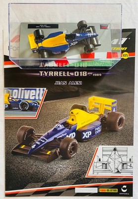 PANINI Formula1   Nr. 105  # TYRRELL 018   1989   JEAN ALESI