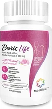 NutraBlast Boric Acid Vaginal Suppositories - 100% Pure Made in USA - Boric... 