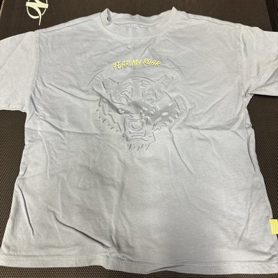 ZARA Kids Size 8 Short Sleeve Blue t-shirt Feat My Roar Tiger
