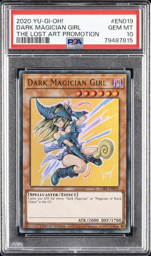 Dark Magician Girl LART-EN019 Ultra Rare Lost Art Promo Yugioh PSA 10 *815