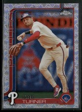 2025 Topps Chrome Logofractor Edition #208 Trea Turner