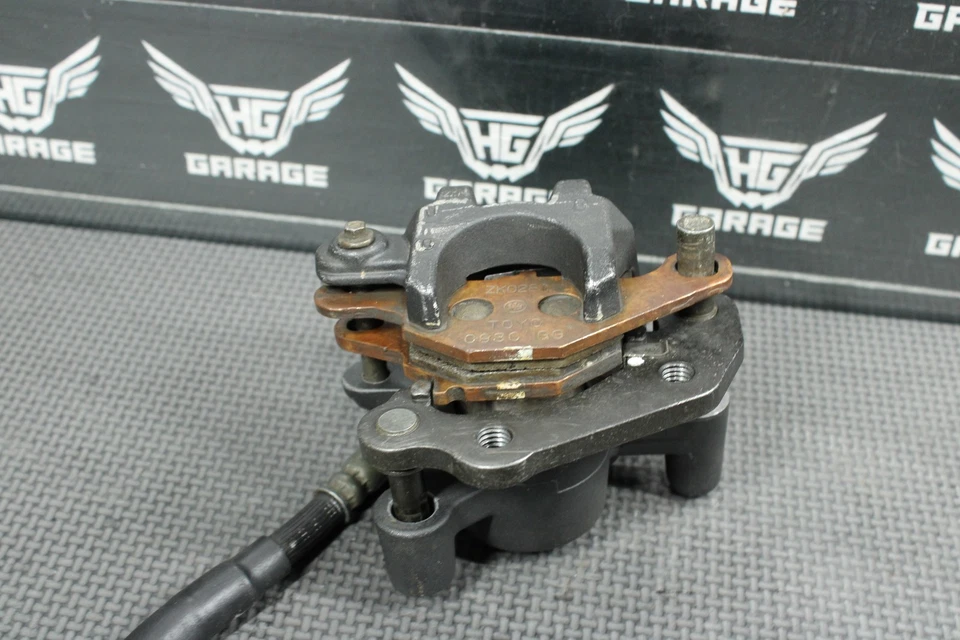 2003 SUZUKI RM85 OEM TOKICO FRONT BRAKE CALIPER MASTER CYLINDER HOSE 59300-03B11 - Image 3 of 4