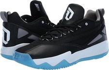 Adidas Unisex Adult Dame Basketball Sneakers Black White Grey Size Men 4 Women 5