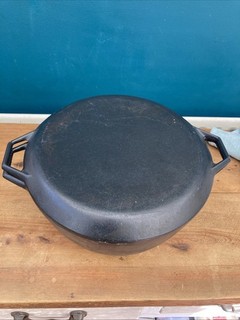 Vintage Aga Large Cast Iron Pot