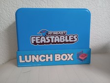 Mr Beast Feastables Lunch Box BPA Free, Removable Tray, Snap Tight Lid 9X7X2.5"