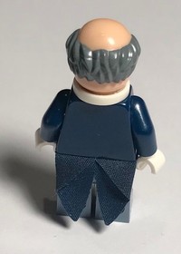 LEGO Alfred Pennyworth Minifigure sh0313 Pinstripe Vest - The Lego Batman Movie