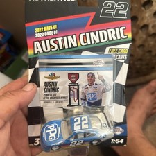 NASCAR Authentics Austin Cindric 22 2022 Wave 01 1:64 Free Card Box 3