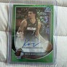 Topps Bowman Chrome Kel'el Ware Green Auto Autograph #/99+Purple /199 Miami Heat