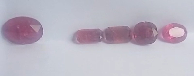 Rubellite Tourmaline Cushion Cut Gemstone 11 carat Loose Gem