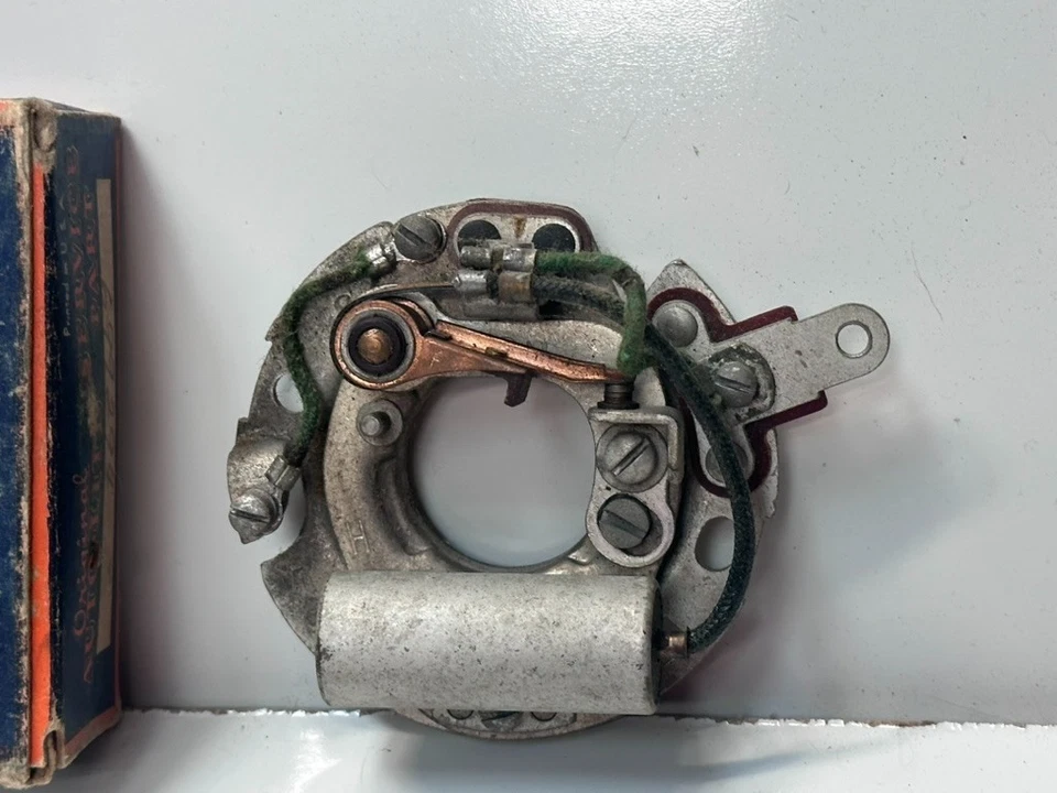 Dodge MOPAR 1939-1941 6 cilindros distribuidor nuevo en stock placa de interruptor Autolite Foto 4 de 4