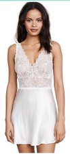 Hanky Panky Lady Catherine Silk Chemise Lace ...