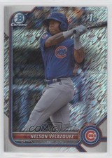 2022 Bowman Chrome Prospects Shimmer Refractor Nelson Velazquez #BCP-194 0m4f