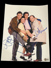SEINFELD CAST SIGNED AUTOGRAPH 11x14 PHOTO SEINFELD RICHARDS DREYFUS BECKETT BAS