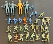 Lot of Vintage MPC 1960's Spacemen Astronauts And Army Men