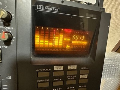 FOSTEX 380S レア ヴィンテージアナログ 4トラックカセットレコーダー Fostex Model 380S Multi Track Recorder Tested Serviced No