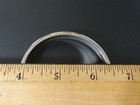 vtg Andreas Daub AD 835 Silver 3/8"wide etched 7" Bracelet 25g — photo 6