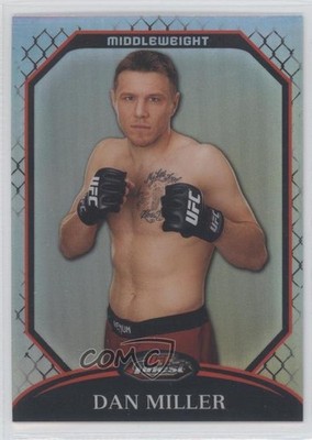 2011 Topps Finest UFC Refractor 243/888 Dan Miller #43 0o9