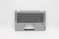 Lenovo Flex 5-14ALC05 Tastatur Handauflage Oberdeckel Ungarische Grau 5CB1C19405