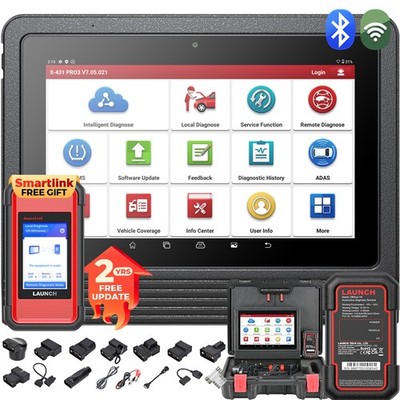 LAUNCH X431 PRO3S V+ HDIII OBD2 Bidirektional-Diagnosescanner 12V-Autos &24V-LKW