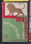 Old  Matchbox  label  Japan  BN281306 Lion