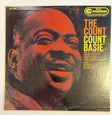 Count Basie And His Orchestra-The Count  1958 Vinyl LP  (RCA Camden CAL 395)  VG