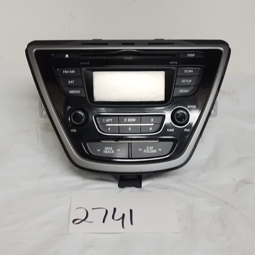 2014-2016 Hyundai Elantra AM FM CD XM MP3 Radio Receiver 96170-3X156GU ...