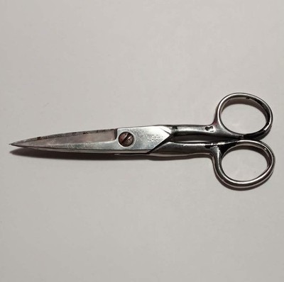 Vintage Wiss USA No 75 Industrial Forged Steel Scissors Shears FREE SHIPPING ! !