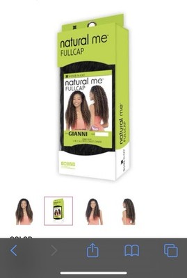 Shake-N-Go Natural Me Fullcap Wig GIANNI Curly Synthetic Long OP427