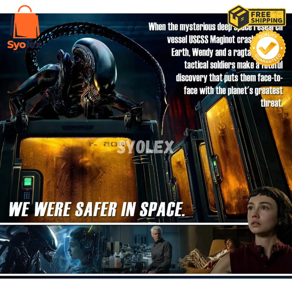 Alien Earth DVD Series Season 1 (2025) Sci-Fic Horror - Image 2 of 4