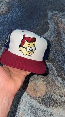 Vintage American Needle Blockhead Mr Peabody And Sherman SnapBack Hat