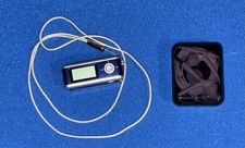 Vintage Samsung YP-MT6 512MB MP3 Player Blue Tested Works Bundled W/Headphones