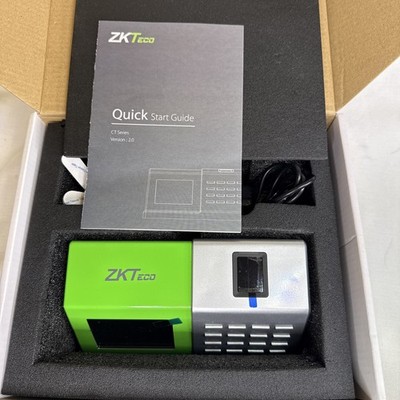 ZKteco CT20 CounterTop TA Terminal Fingerprint Time Attendance Clocking In NEW