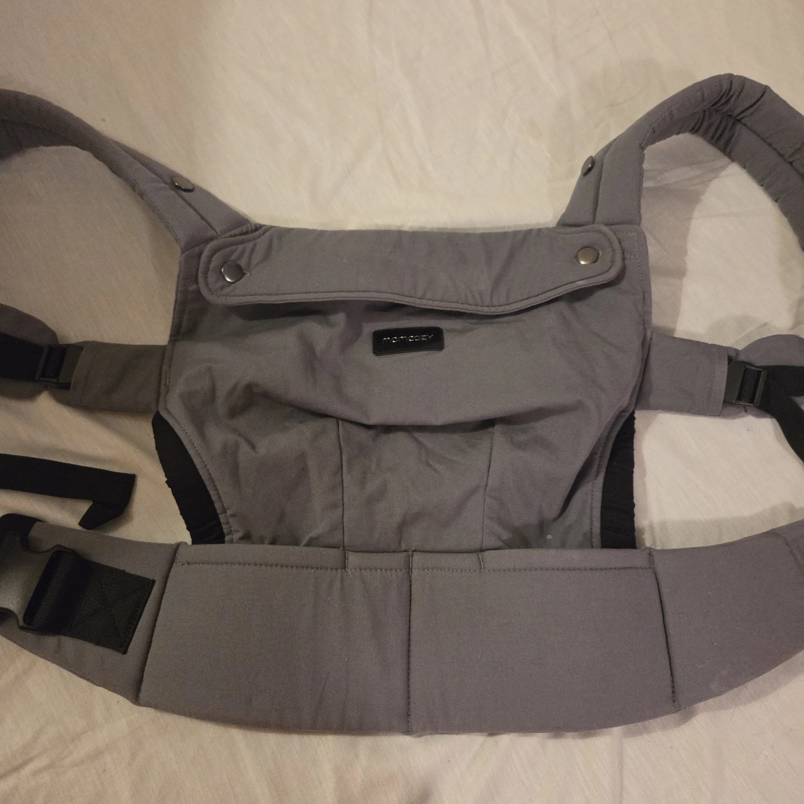 Momcozy Gray Baby CarrierAdjustable Multi-Carrying Positions Infant Toddlers