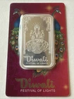 2024 Pamp Suisse Diwali Lakshmi 1 Oz. Silver Bar - In Assay #2253